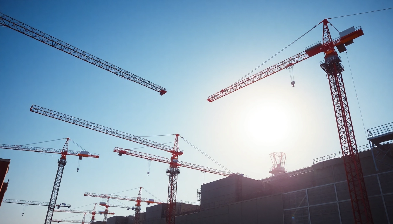 Comprehensive Crane Rental Solutions for Construction and Industrial Projects in the UK
